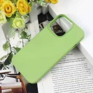 iPhone;13pro max/13 pro/13 /12pro/12 /silicone case /brand new/ green tea color